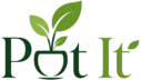 Pot It plant store logo